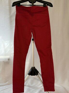 Tinsel Town Red Skinny Jean